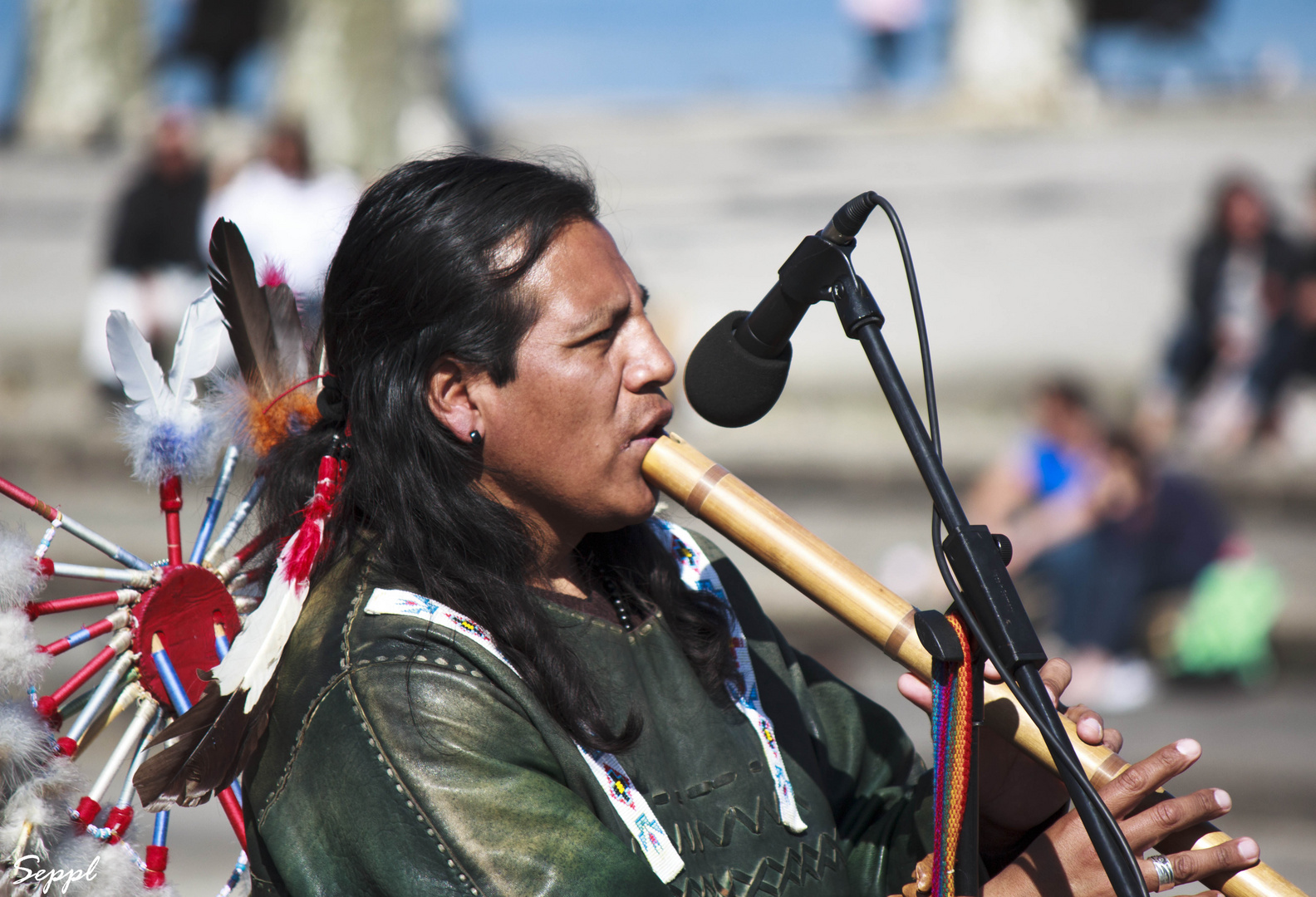 Indianer in Konstanz