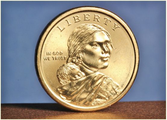 Indianerfrau mit Kind