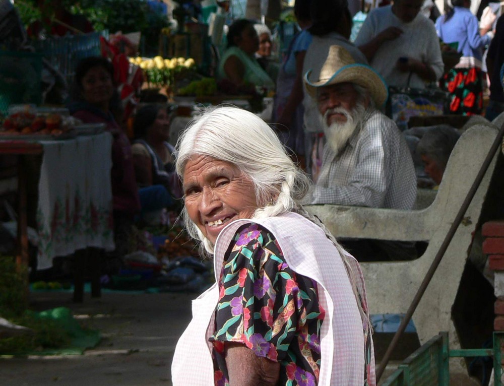 Indianermarkt im Hochland bei Oaxaca