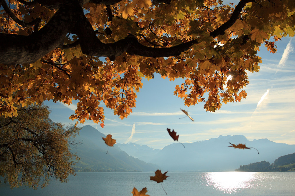 Indiansummer am Sarnersee