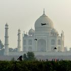 Indien 2: mystischer Taj Mahal (Rückseite). Agra 2018