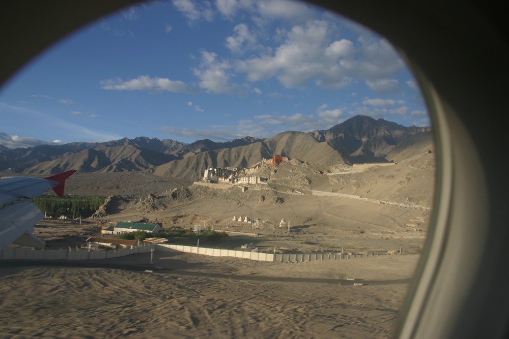 Indien, Anflug auf Leh, Ladakh