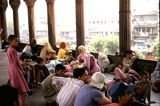 Indien, Delhi, Moschee