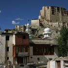 Indien, Ladakh, Leh, Palast mit Tsemo, Minarett