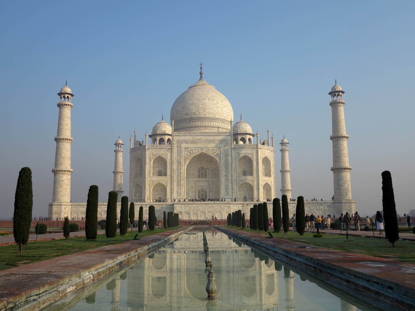 INDIEN - Taj Mahal ist schon schön