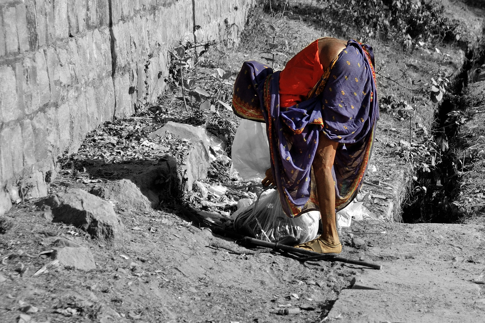 Indiens Armut Foto Bild Erwachsene Menschen Im Alter Indien Bilder Auf Fotocommunity
