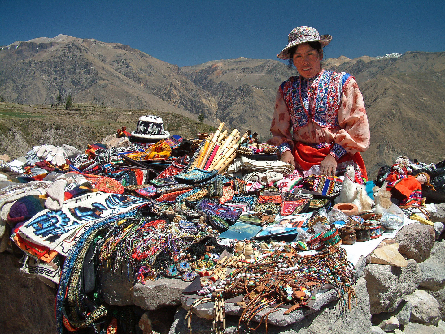 Indigena am Colca Canyon