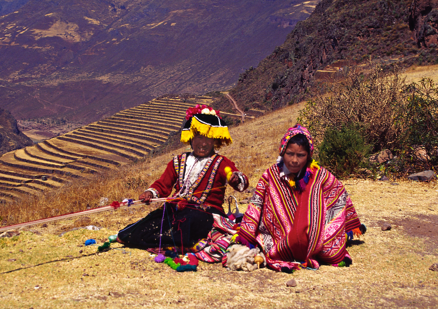 indígenas bei Machu Picchu