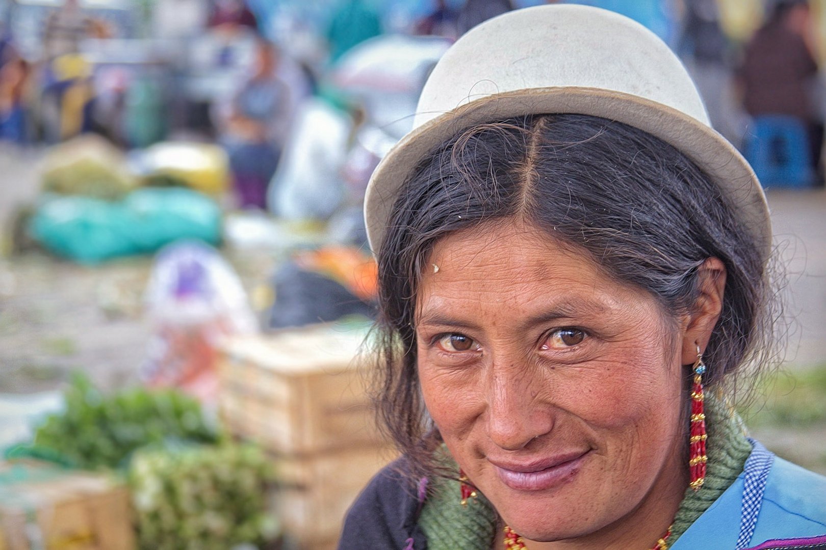 Indio-Markt, Ecuador