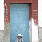 Indiofrau in Bolivien