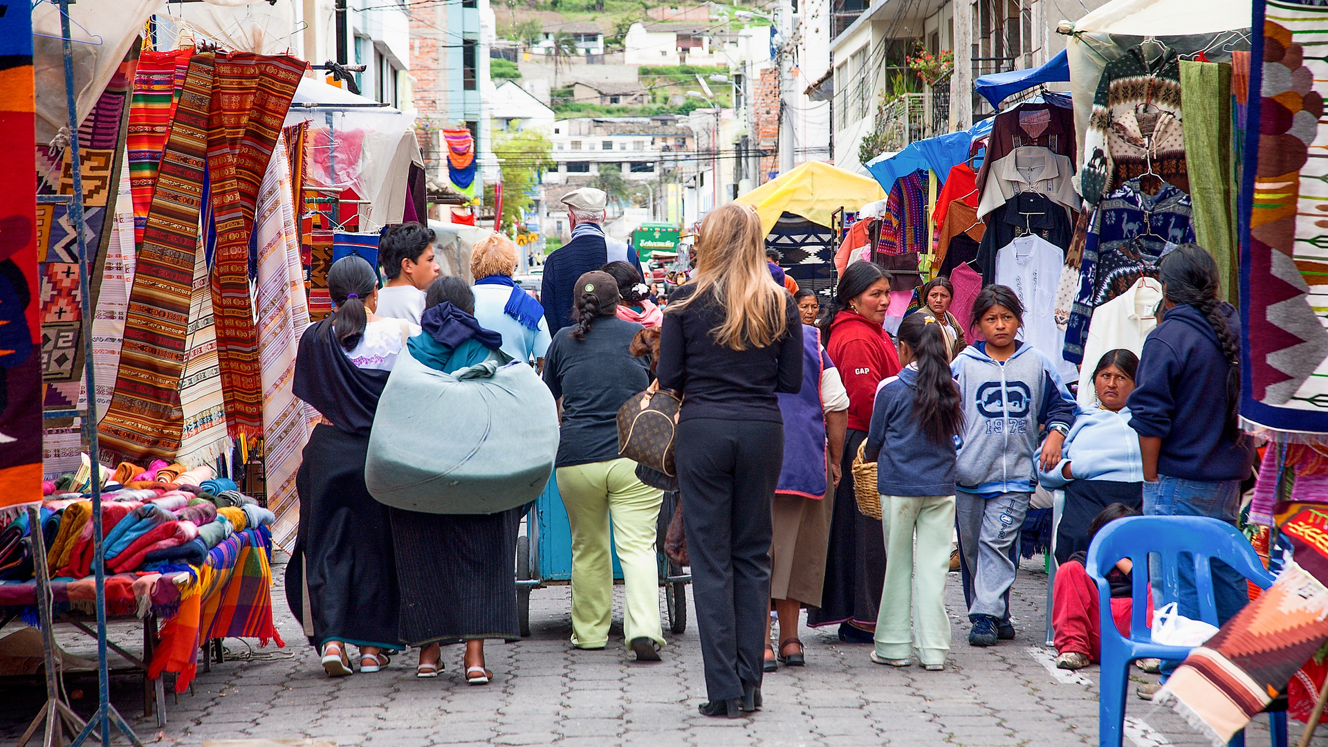 Indiomarkt in Otavalo