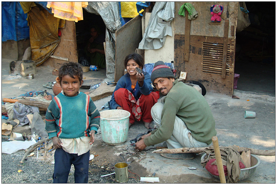 Indische Familie