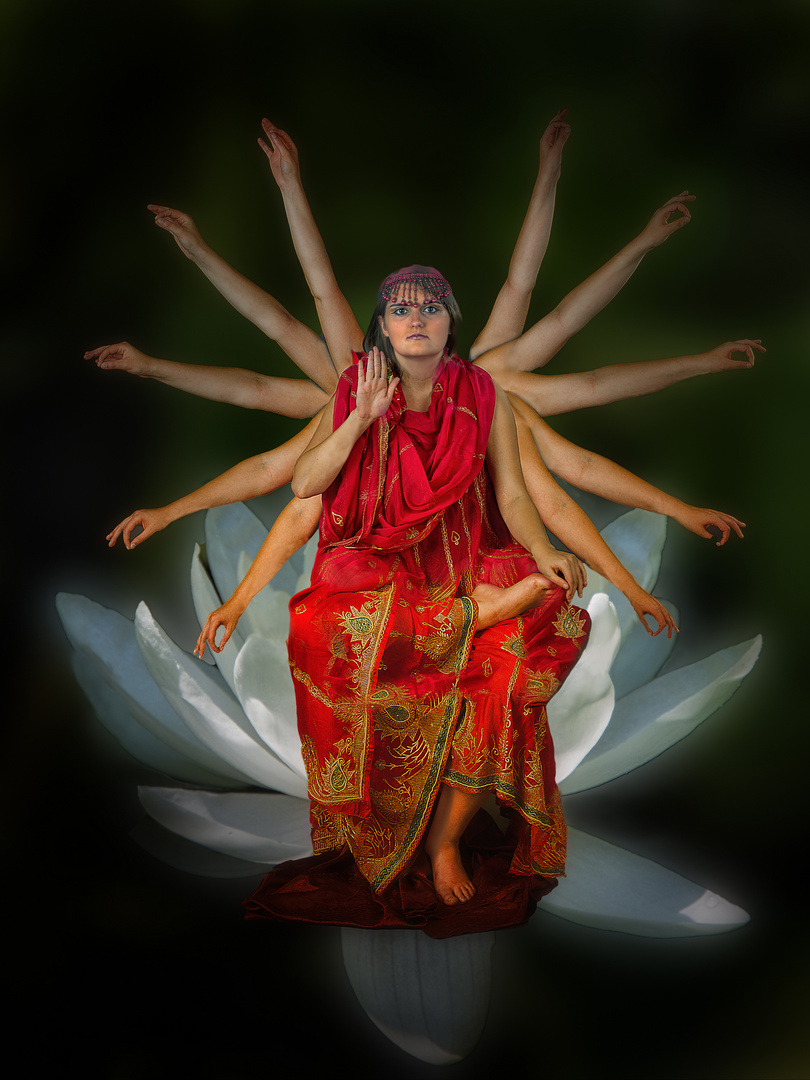 indische Göttin auf Blüte_DSC3057-1