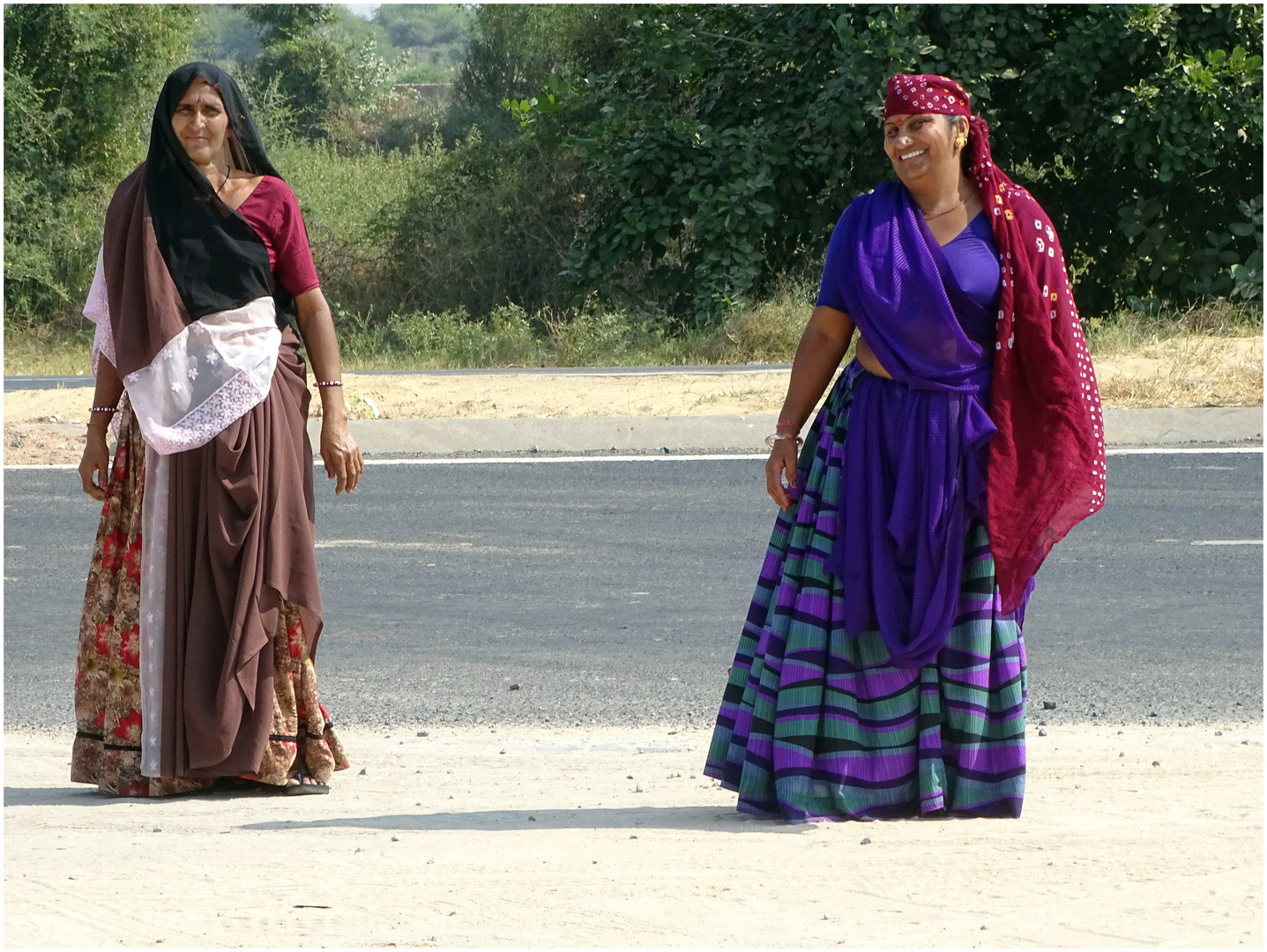 Indische Landfrauen