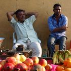 Indische Obstverkäufer
