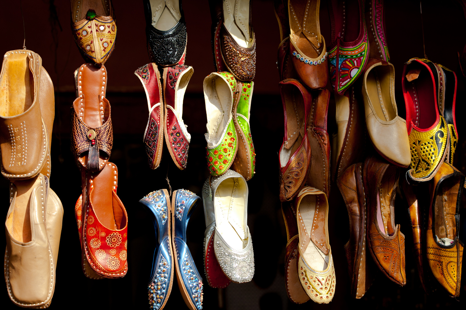 indische Schuhe