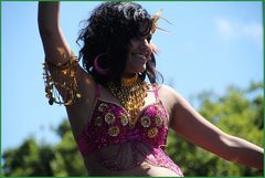 indische Tänzerin ... in Kapstadt