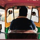 Indische Taxiaussicht