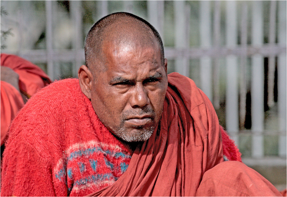 indischer Buddhistischer Mönch