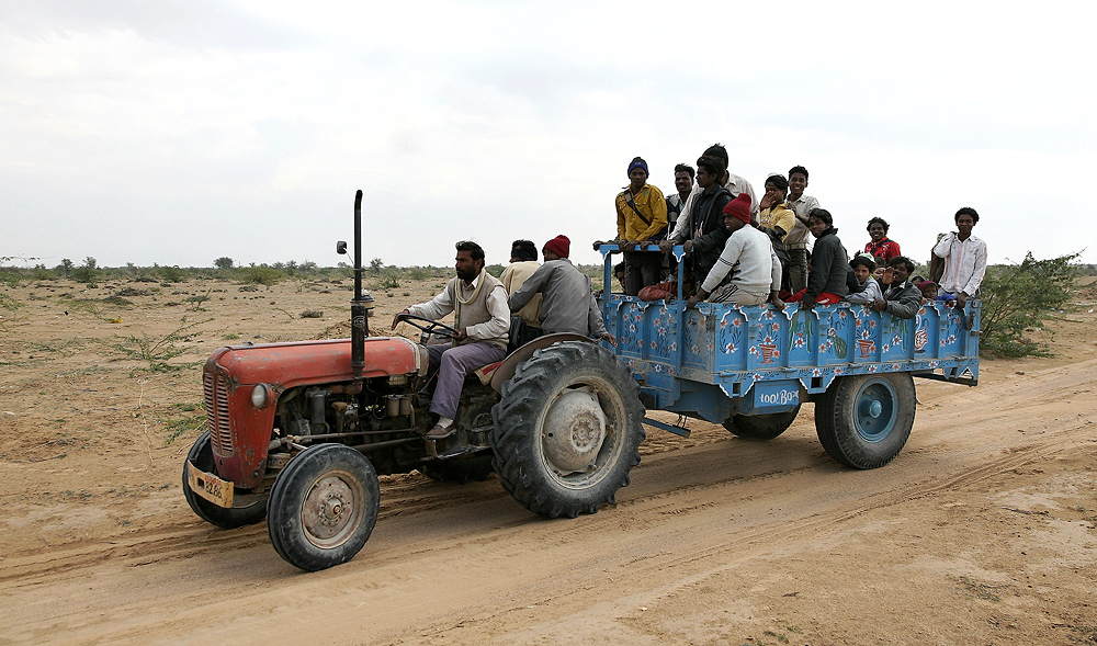 Indischer Transportunternehmer