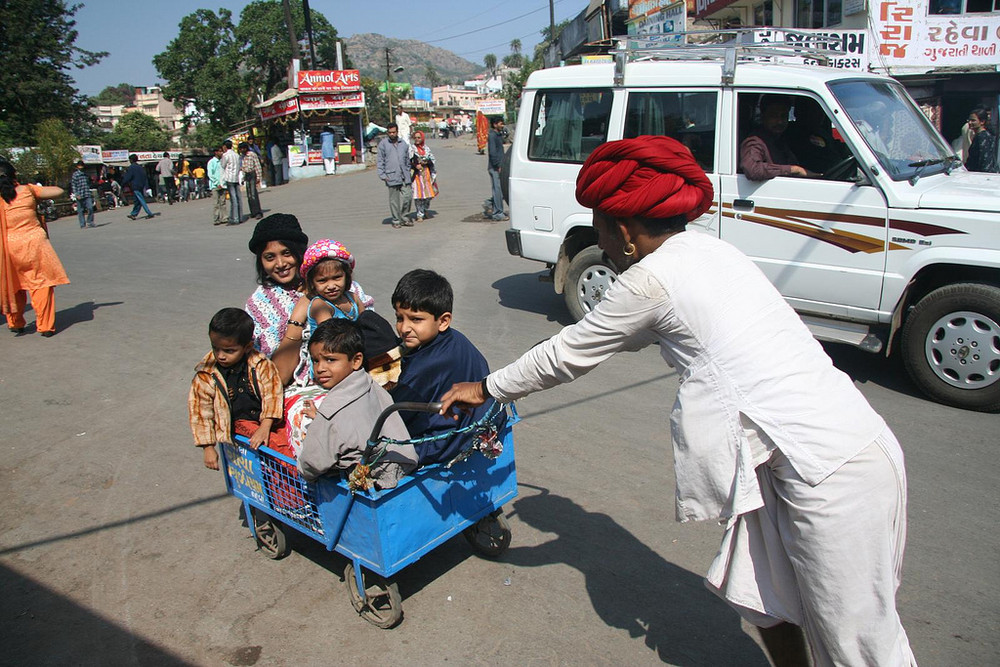 indisches "Taxi" in Mount Abu