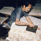 Indonesia, Java "Batik factory"