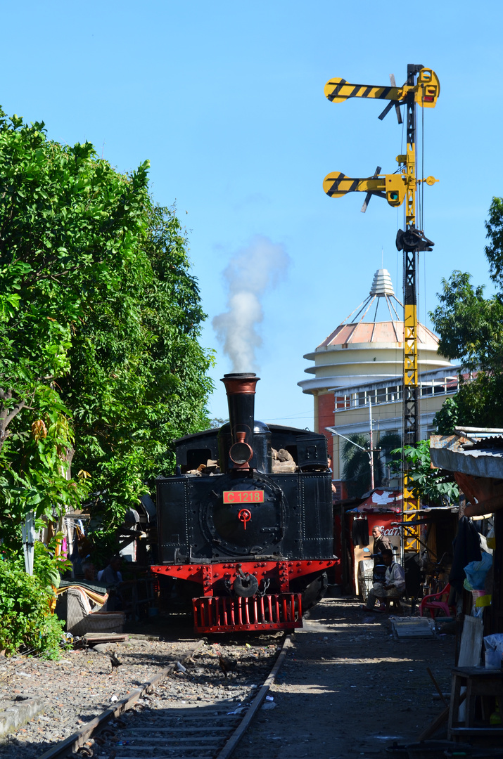 Indonesien 2014 Lokomotive C12 17 Hartmann 1912Rak