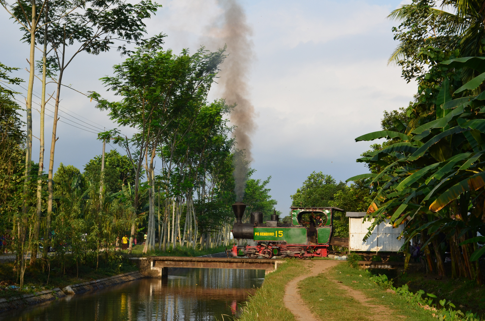 Indonesien 2014 zuckerdampf