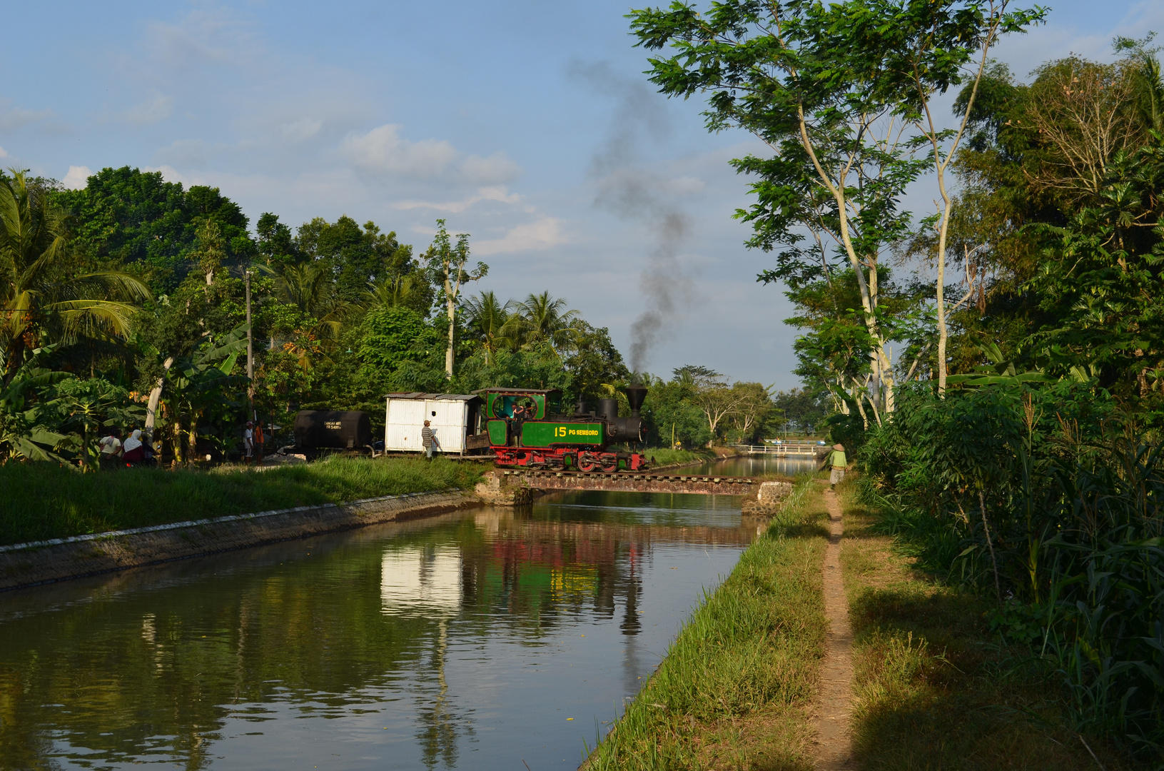 Indonesien 2014 zuckerdampf