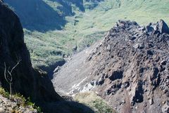 Indonesien, der Vulkan Kelud 2008