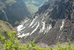 Indonesien, der Vulkan Kelud 2008