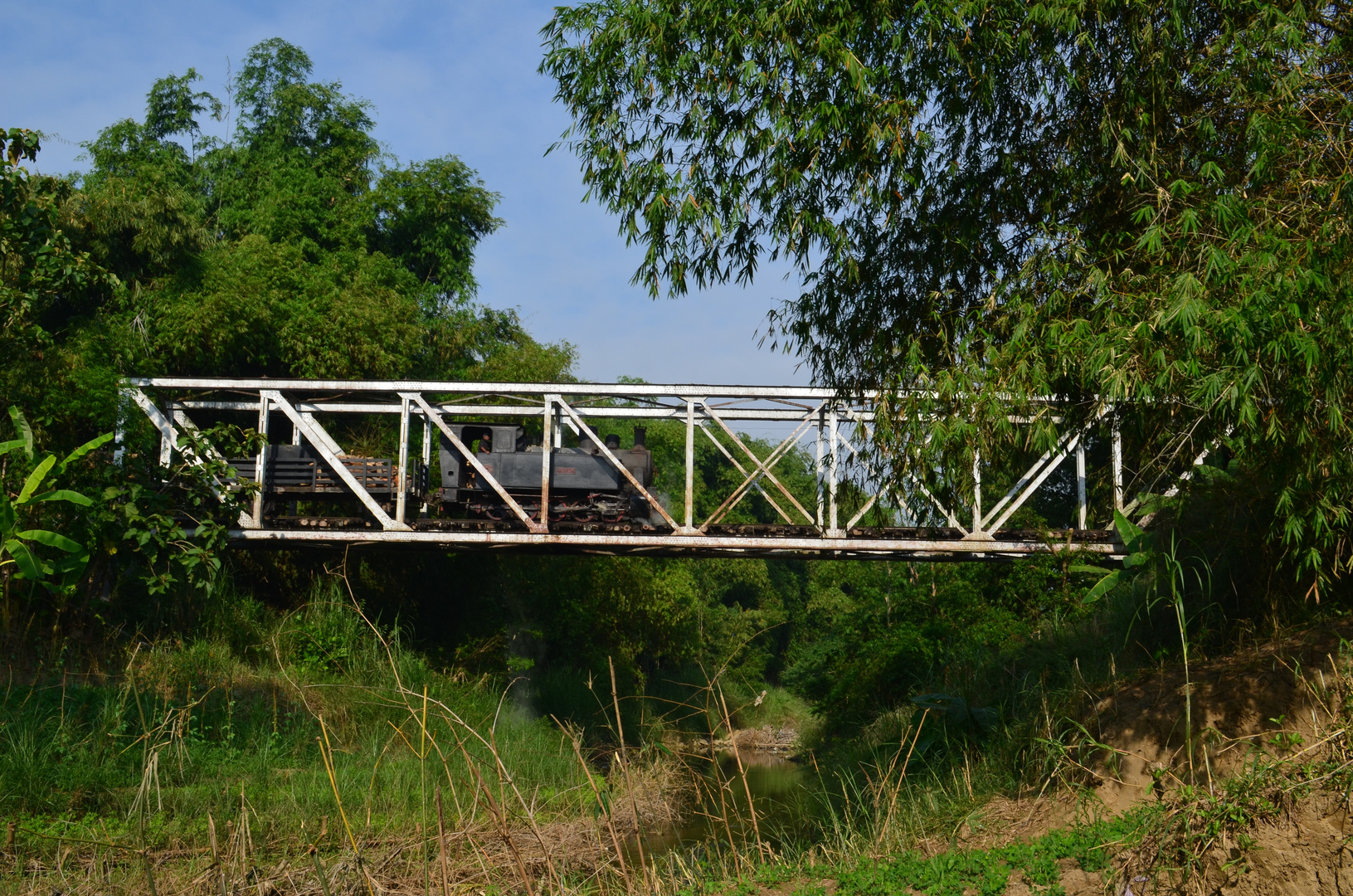 Indonesien Java Waldbahn cepü(Kap Spur