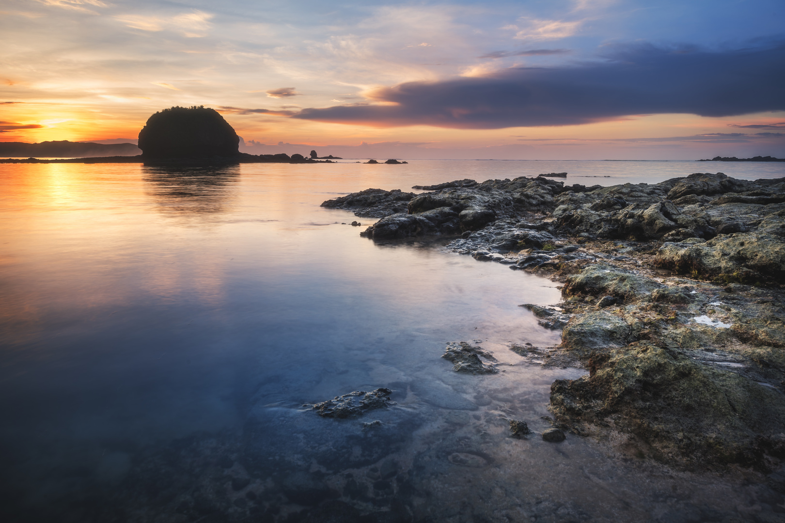 Indonesien - Kuta Turtle Beach auf Lombok