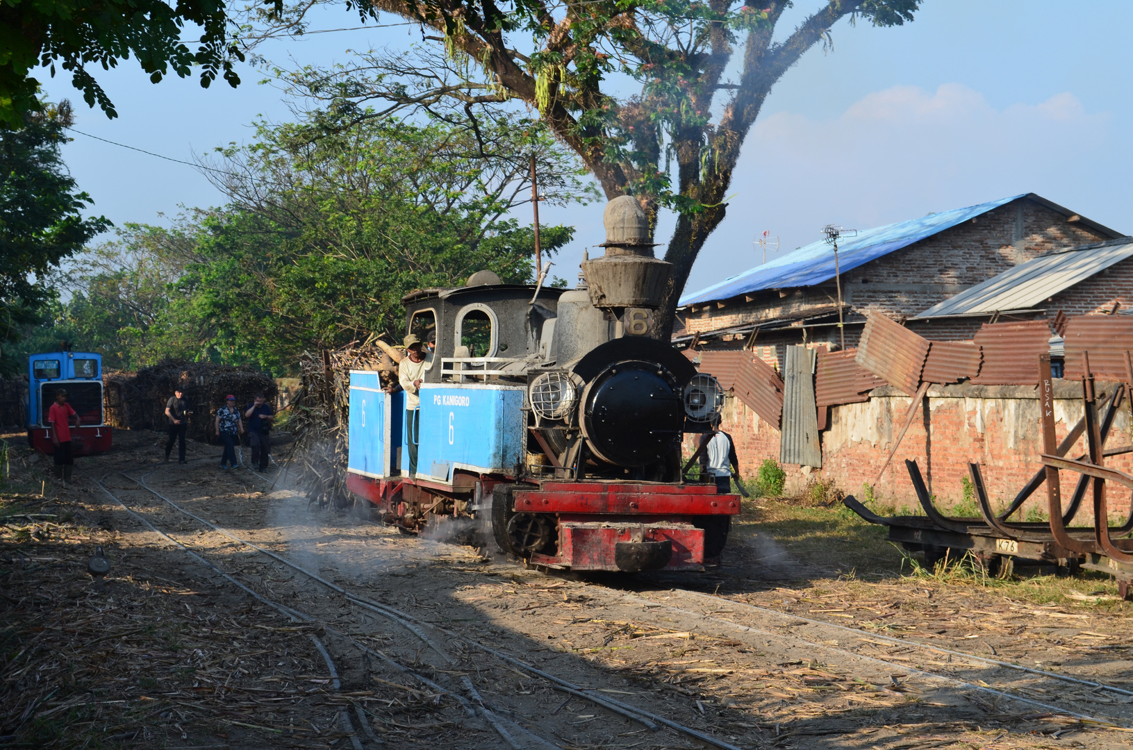 Indonesien zuckerbahn 2014 blau