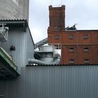 Industrial buildings at the harbor