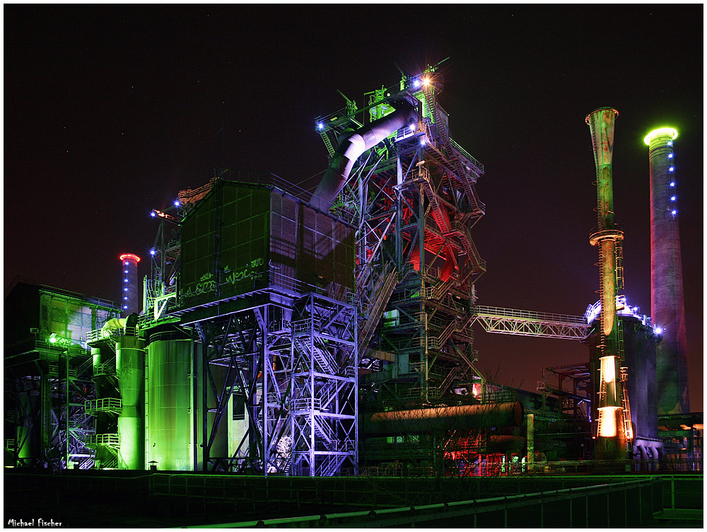 industrial estate at night II. - RELOAD