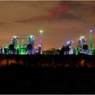 industrial estate by night HDR