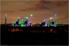 industrial estate by night HDR