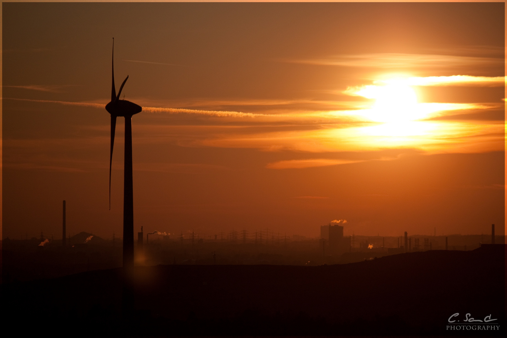 Industrial Sundown