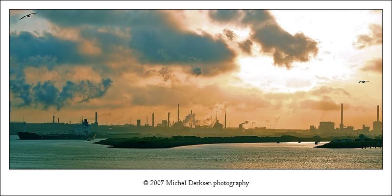 Industrial sunrise