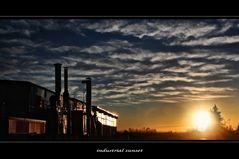 industrial sunset