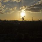 Industrial sunset