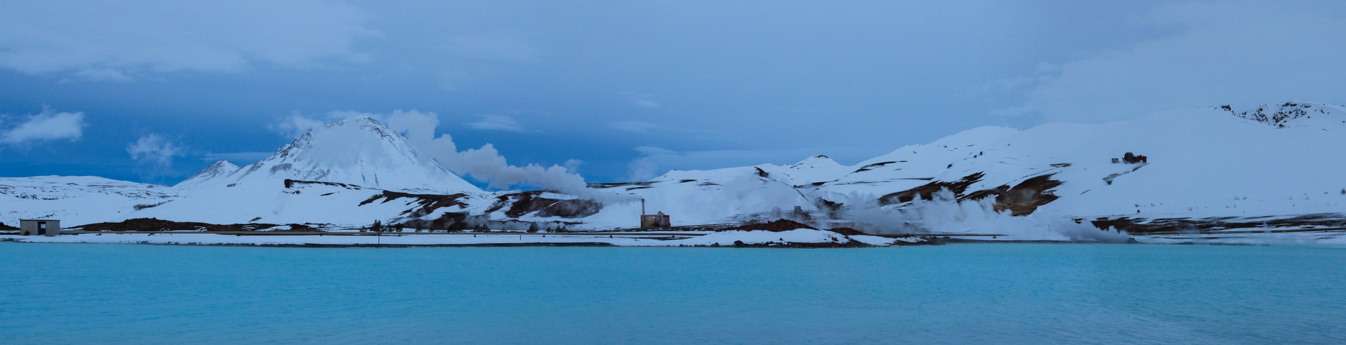 Industrie am Thermalsee bei Myvatn, Island