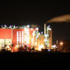 industrie bei nacht