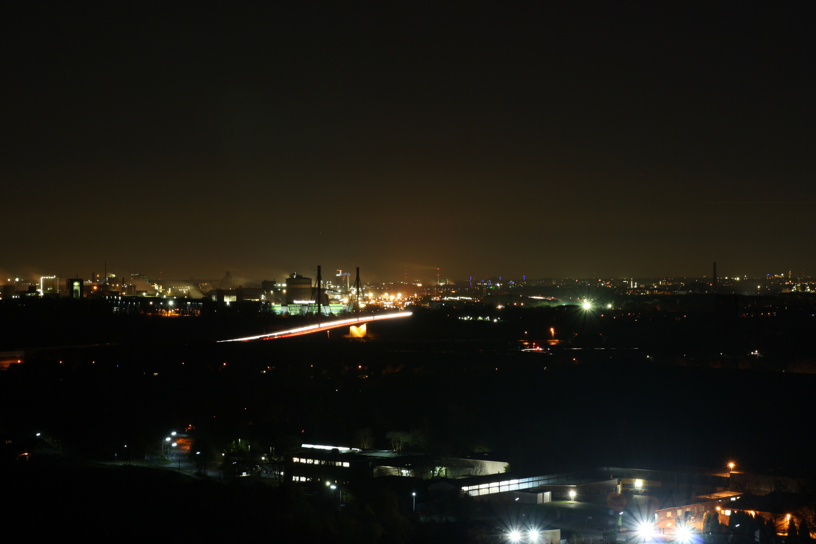 Industrie bei Nacht