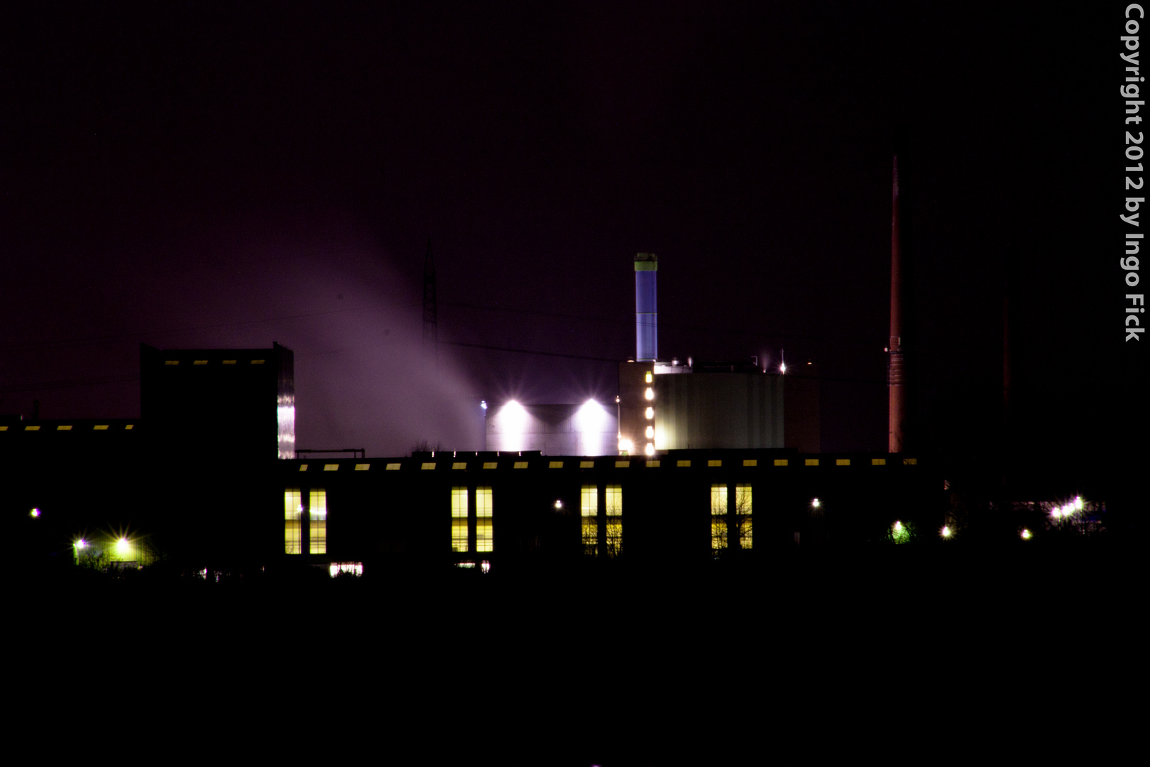 Industrie bei Nacht...