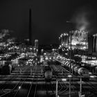 Industrie bei Nacht