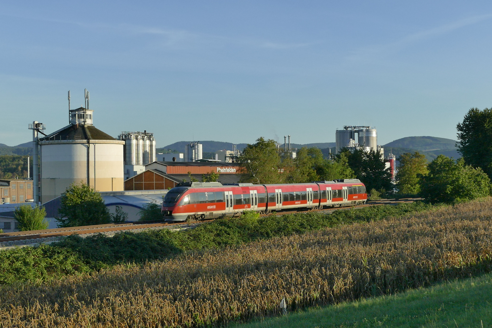 Industrie bei Rheinfelden