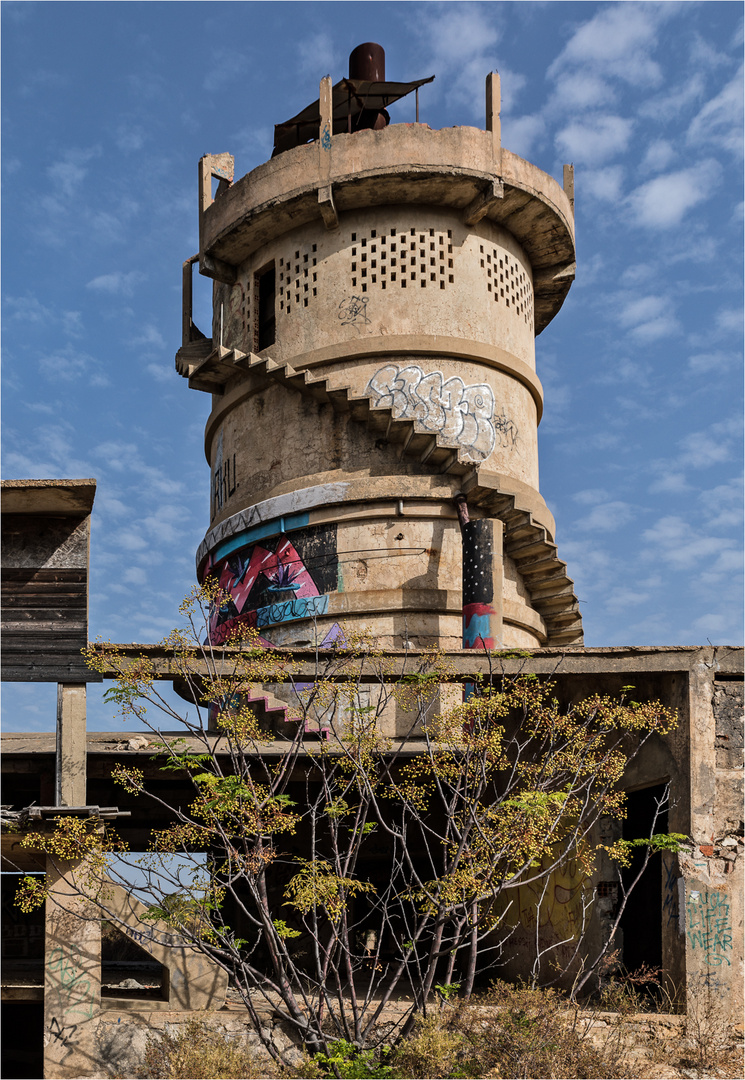 Industrie „Denkmal“ bei Olhão