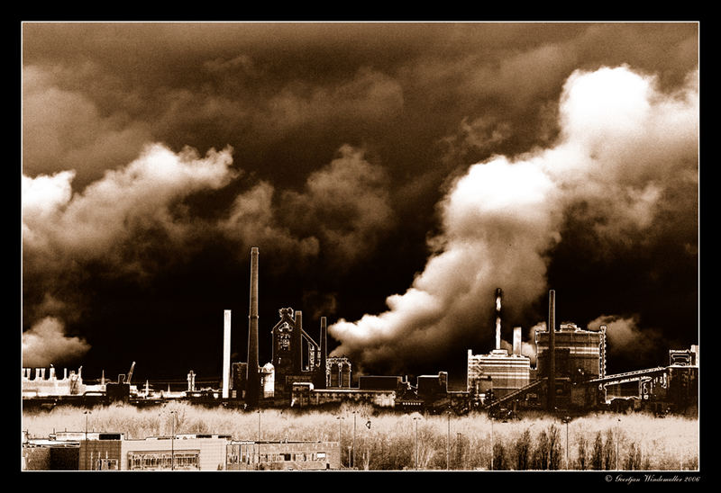 Industrie Duisburg...jetzt in Sepia